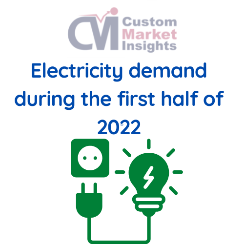 Electricity demand during the first half of 2022