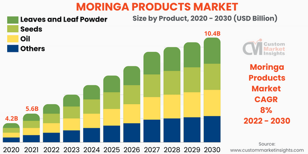 Moringa Products Market
