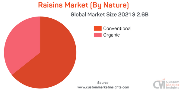 Raisins Market (By Nature)