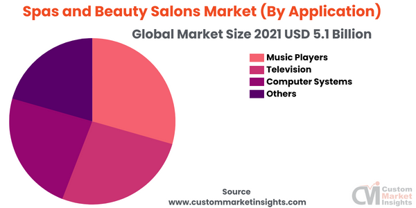 Spas and Beauty Salons Market (By Application)