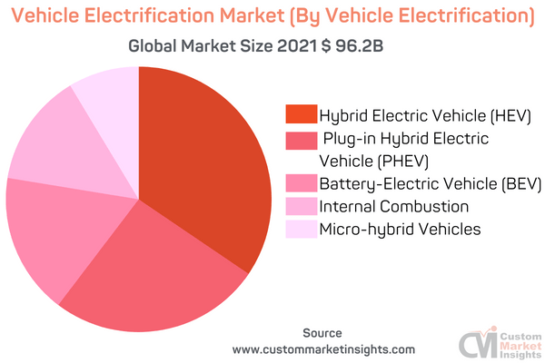 Vehicle Electrification Market (By Vehicle Electrification)