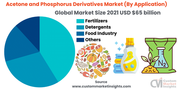 Acetone and Phosphorus Derivatives Market (By Application)