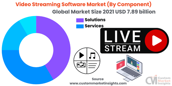 Video Streaming Software Market (By Component)