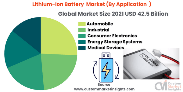 Lithium-Ion Battery Market (By Application )