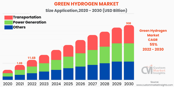 Green Hydrogen Market (By Application)